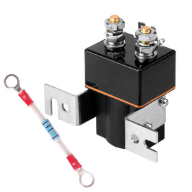 Roykaw four-terminal solenoid close-up shows robust terminals for secure connections