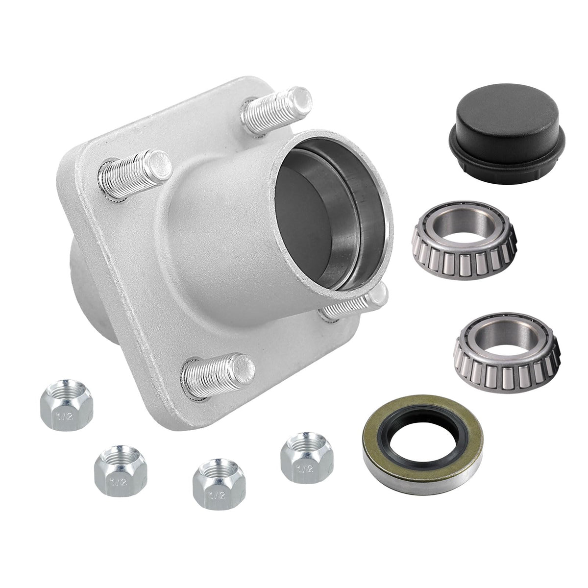 Roykaw installation ready front hub image showing fitment and setup steps
