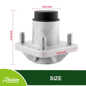Roykaw front hub kit includes bearings, seals, and dust caps