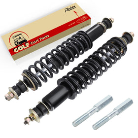 Roykaw front and rear shock kit for EZGO TXT/Medalist improves ride stability.