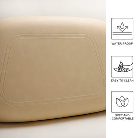 Roykaw front seat back cushion close-up showing memory foam core for support