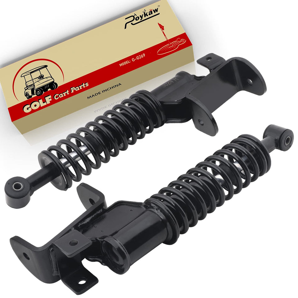 Roykaw front shock strut assembly for EZGO RXV 2008+ delivers smoother ride.