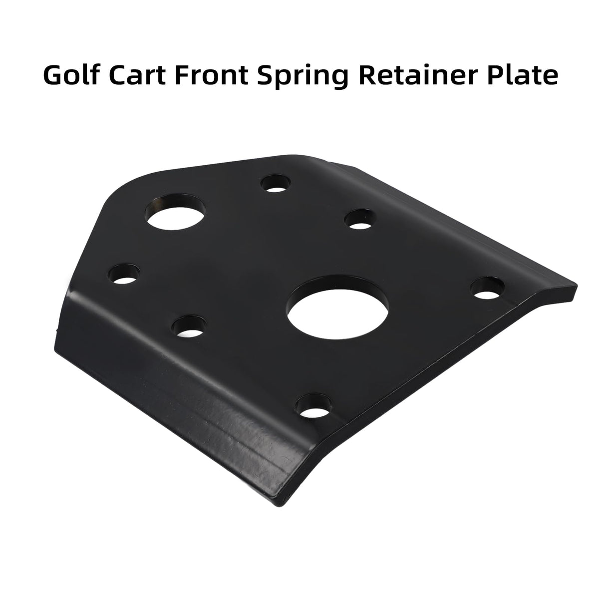 Roykaw golf cart front plate installation view for easy replacement