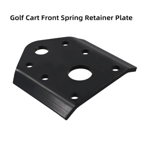 Roykaw golf cart front plate installation view for easy replacement