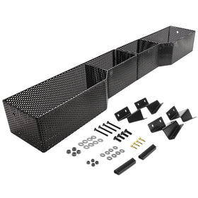 Roykaw front storage compartments organize keys, phone, and essentials