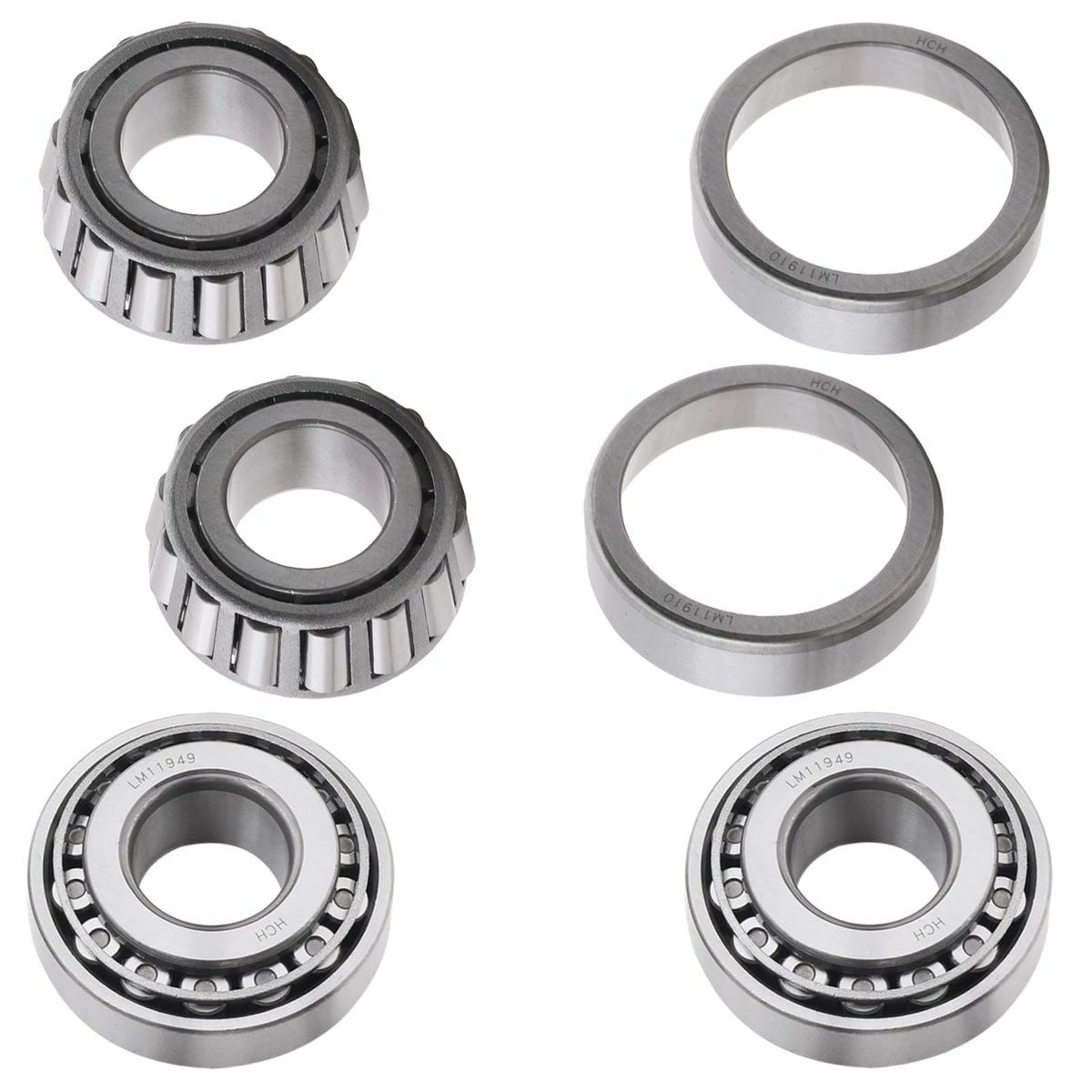 Roykaw front wheel bearing races ensuring smooth rotation and reduced play.