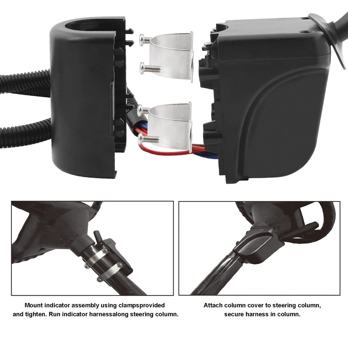 Roykaw blinker switch shown ready for quick cart signaling upgrade.