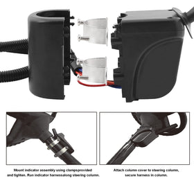 Roykaw blinker switch shown ready for quick cart signaling upgrade.
