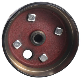Roykaw hub side profile highlights compact form for EZGO TXT installation.
