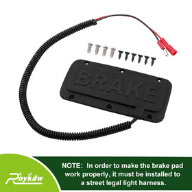 Roykaw golf cart brake switch compatible with 12V, 36V, 48V systems