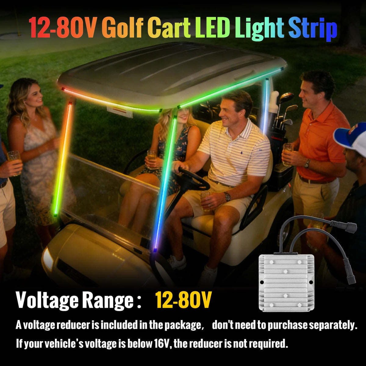 Roykaw ambient lighting kit creates festive effects for holidays and events