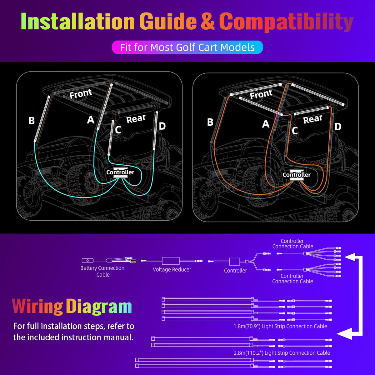 Roykaw dynamic mode options deliver flowing gradients and chasing lights
