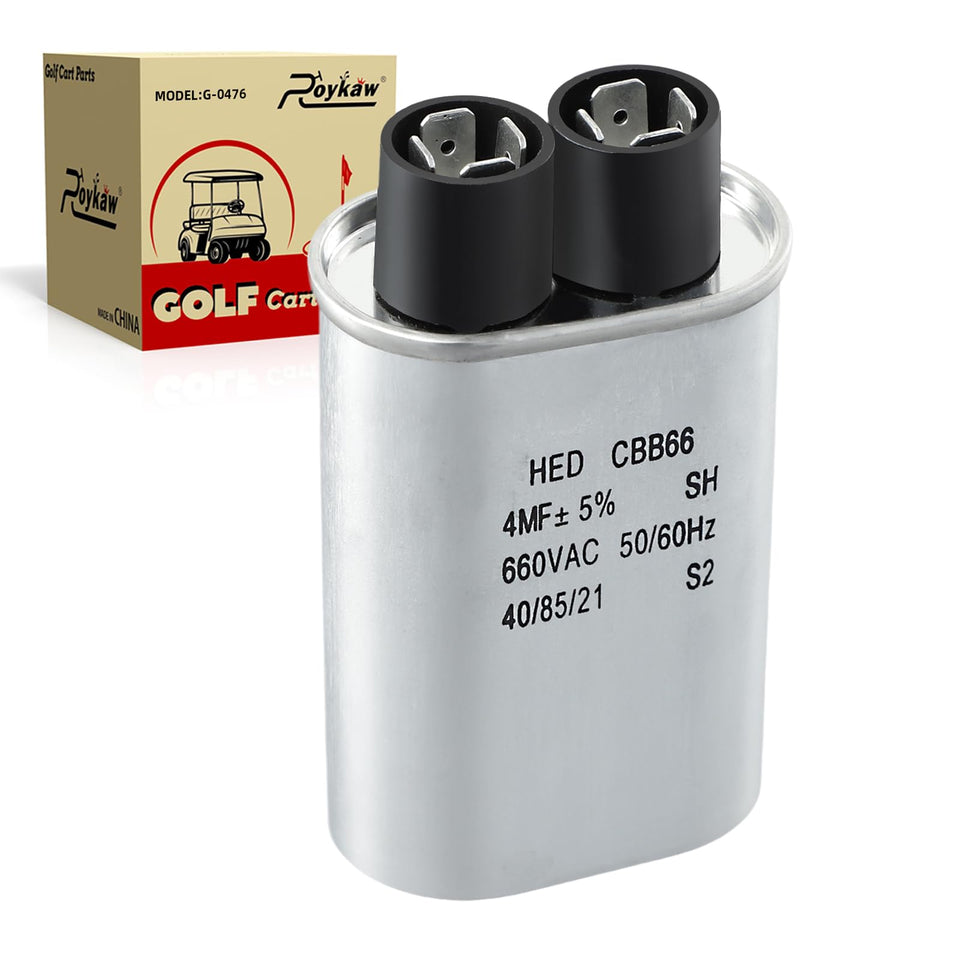 Roykaw golf cart capacitor 4mfd 660vac for EZGO charging