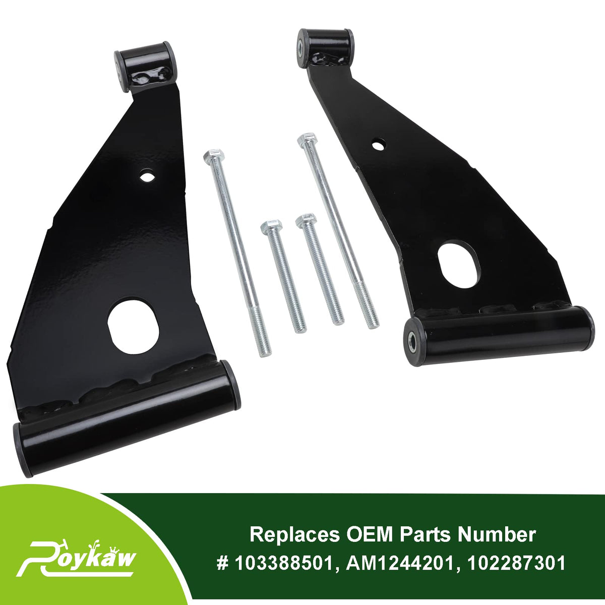 Roykaw Delta A-Plate assembly with bushings highlights ready-to-install components