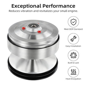 Roykaw drive clutch for Club Car Carryall gas carts, easy OEM replacement.