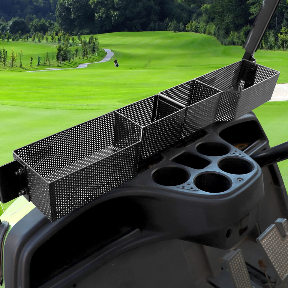Roykaw golf cart front basket assembly for Yamaha G29