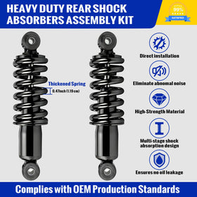 Roykaw front shock for Yamaha G19 delivers durable performance on bumpy trails