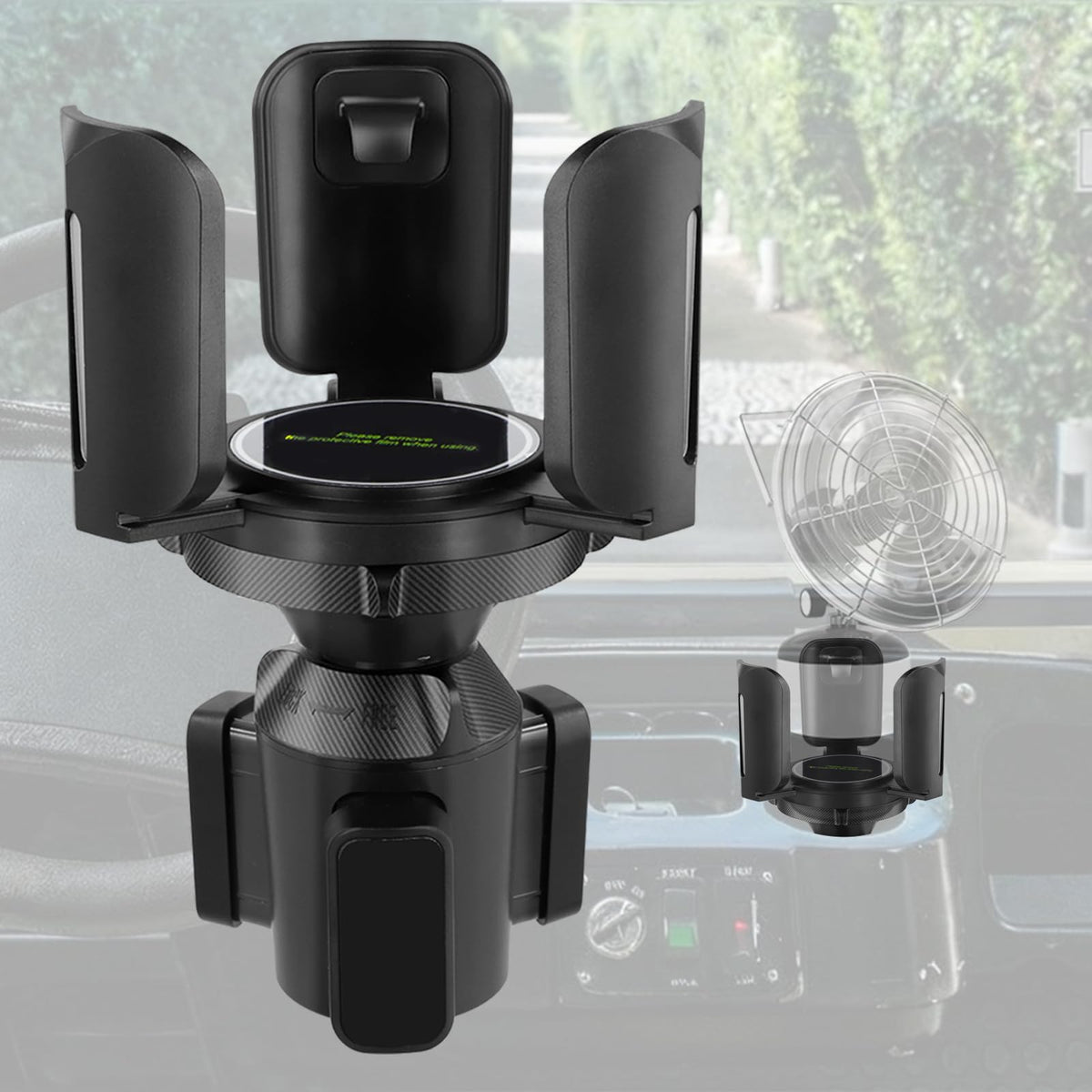 Roykaw golf cart heater holder offers universal compatibility for EZGO, Club Car, and Yamaha carts