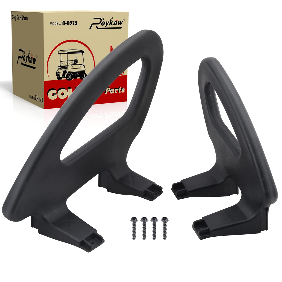 Roykaw driver-side hip restraint armrest for Club Car Precedent enhances comfort and control