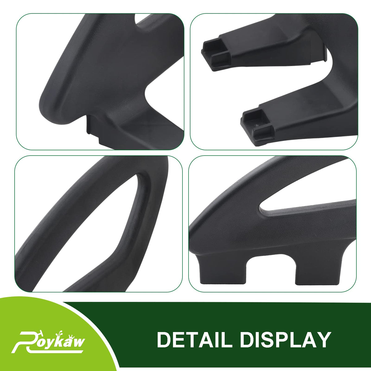 Roykaw armrest installed on Club Car Precedent demonstrates a clean, secure fit