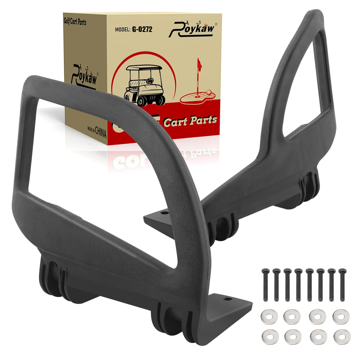 Roykaw driver side hip restraint for EZGO RXV provides stable seating