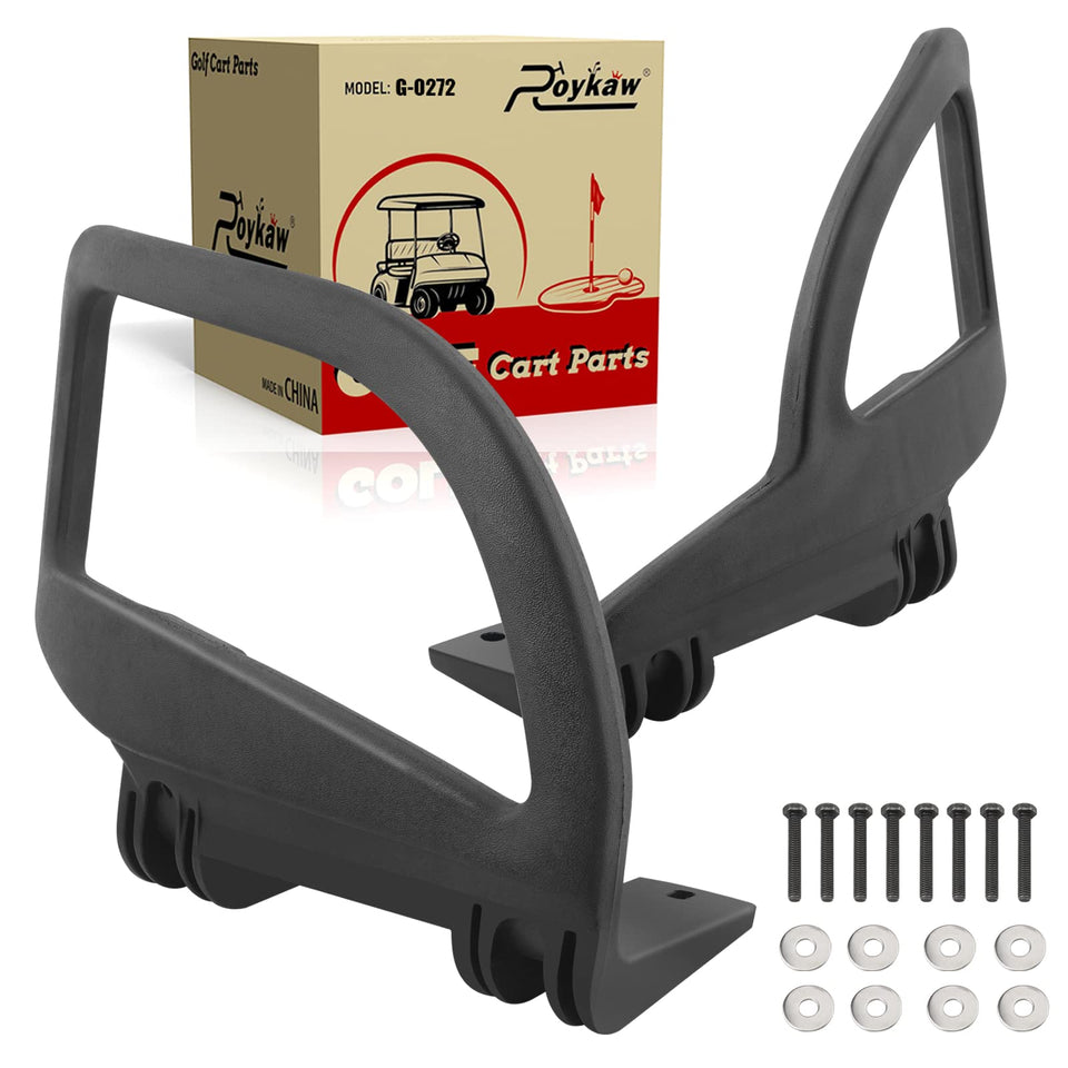 Roykaw driver side hip restraint for EZGO RXV provides stable seating