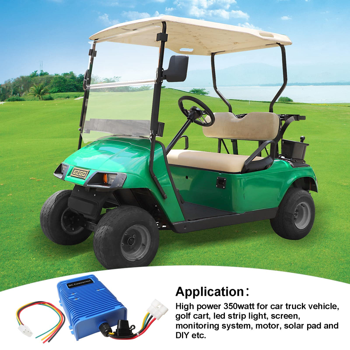 Roykaw golf cart interfaces compatible with EZGO Club Car Yamaha for simple upgrade