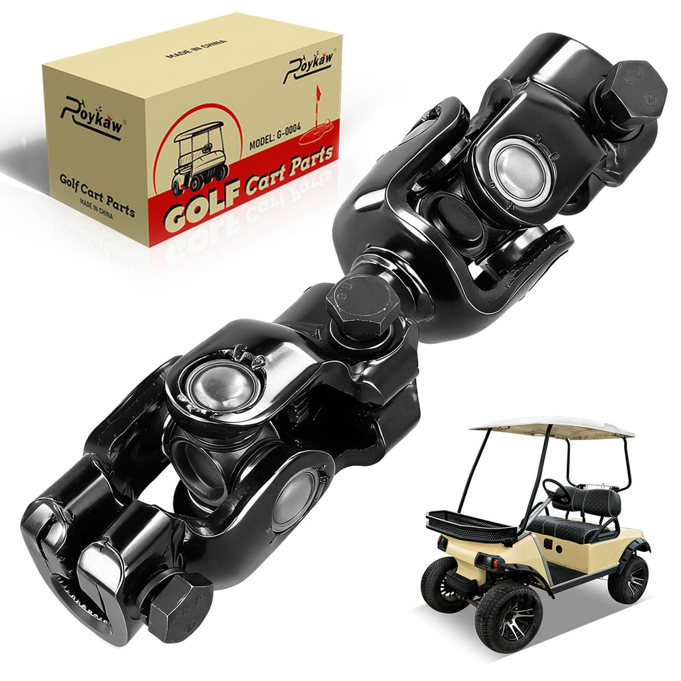 Roykaw intermediate steering shaft joint for Club Car Carryall ensures stable steering control.