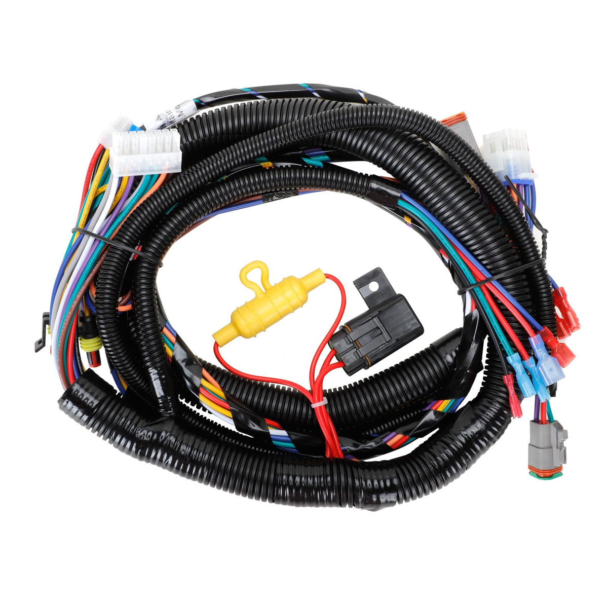 Roykaw main harness wiring for Club Car Tempo enabling clean electrical integration.