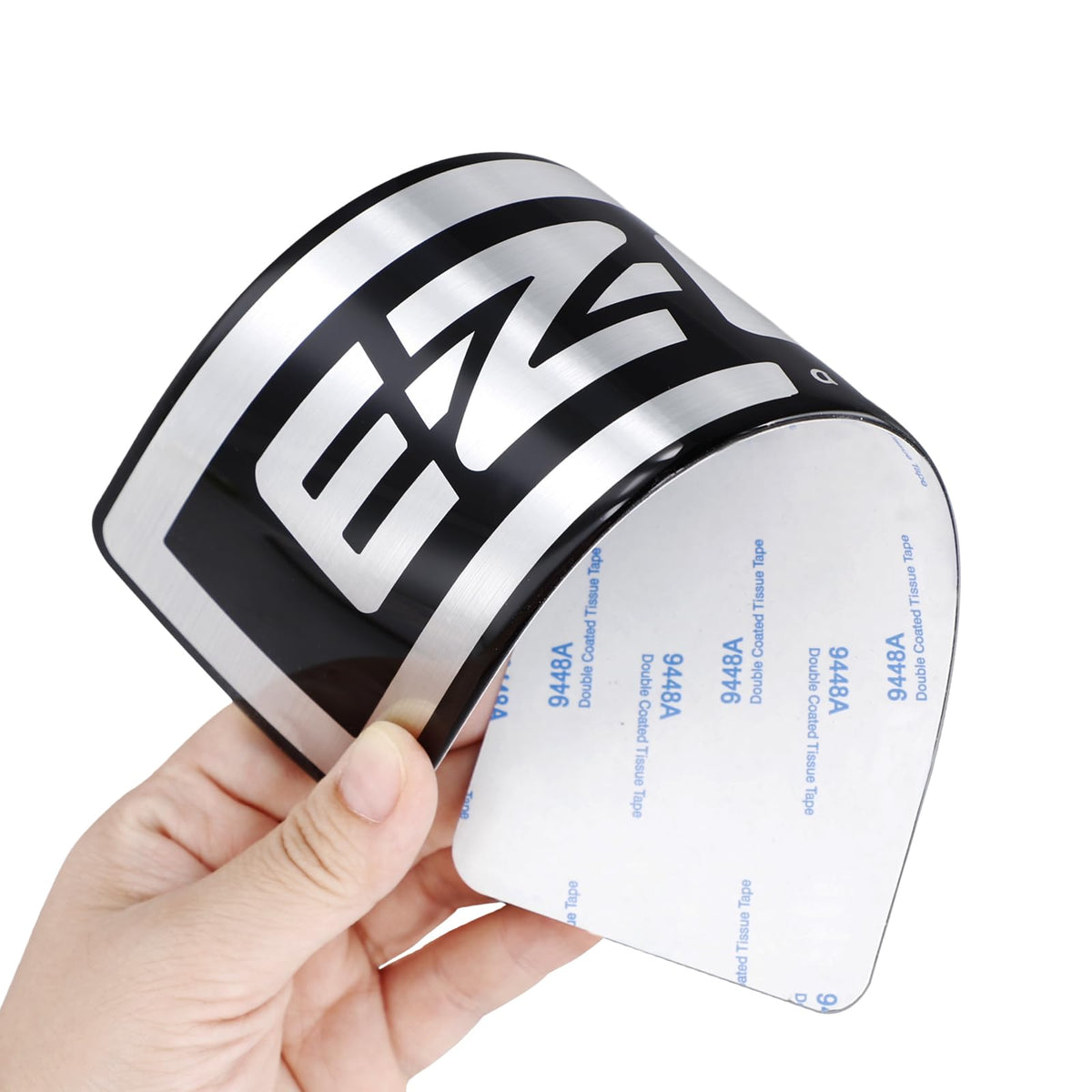 Roykaw Golf Cart TXT Emblem dimensions 9.44 by 2.72 inches.