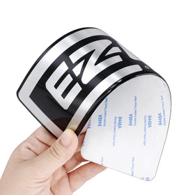 Roykaw Golf Cart TXT Emblem dimensions 9.44 by 2.72 inches.