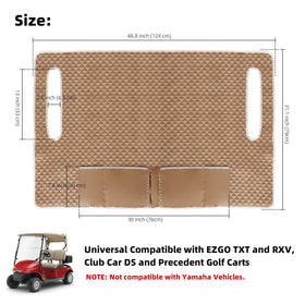 Roykaw seat cover is easy to install and ready to use instantly.