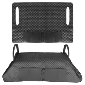 Roykaw universal fit golf cart seat cover on EZGO and Club Car