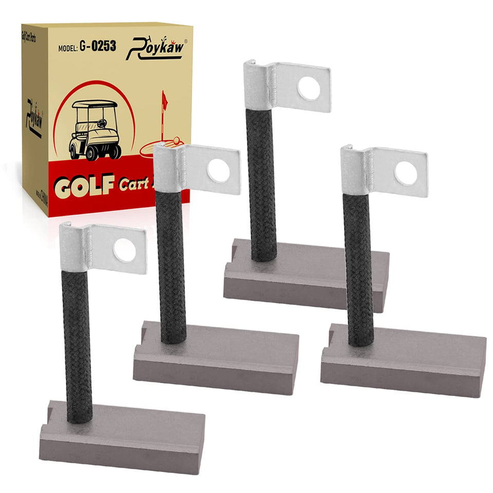 Roykaw golf cart starter generator brushes set for easy maintenance and smoother starts.