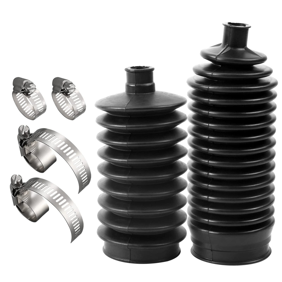 Roykaw driver-side steering bellows shields gear linkage from dust