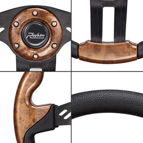 Roykaw universal 12.5-inch wheel fits most carts for quick upgrading.