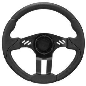 Roykaw EZGO TXT/RXV compatible wheel shown for easy replacement