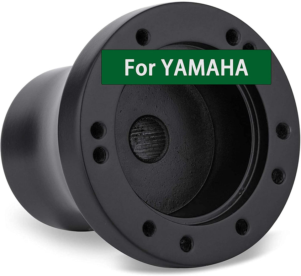 Roykaw hub adapter for Yamaha G1-G29, black, secure wheel attachment.