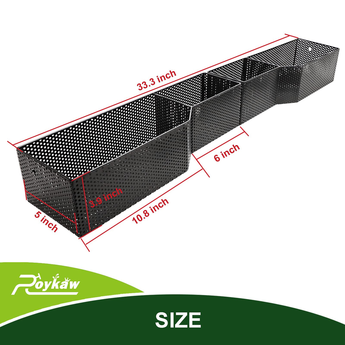 Roykaw golf cart storage on the go shows ample space for essentials.