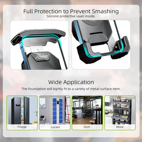 Roykaw magnetic surface mounting on a metal surface for easy attachment