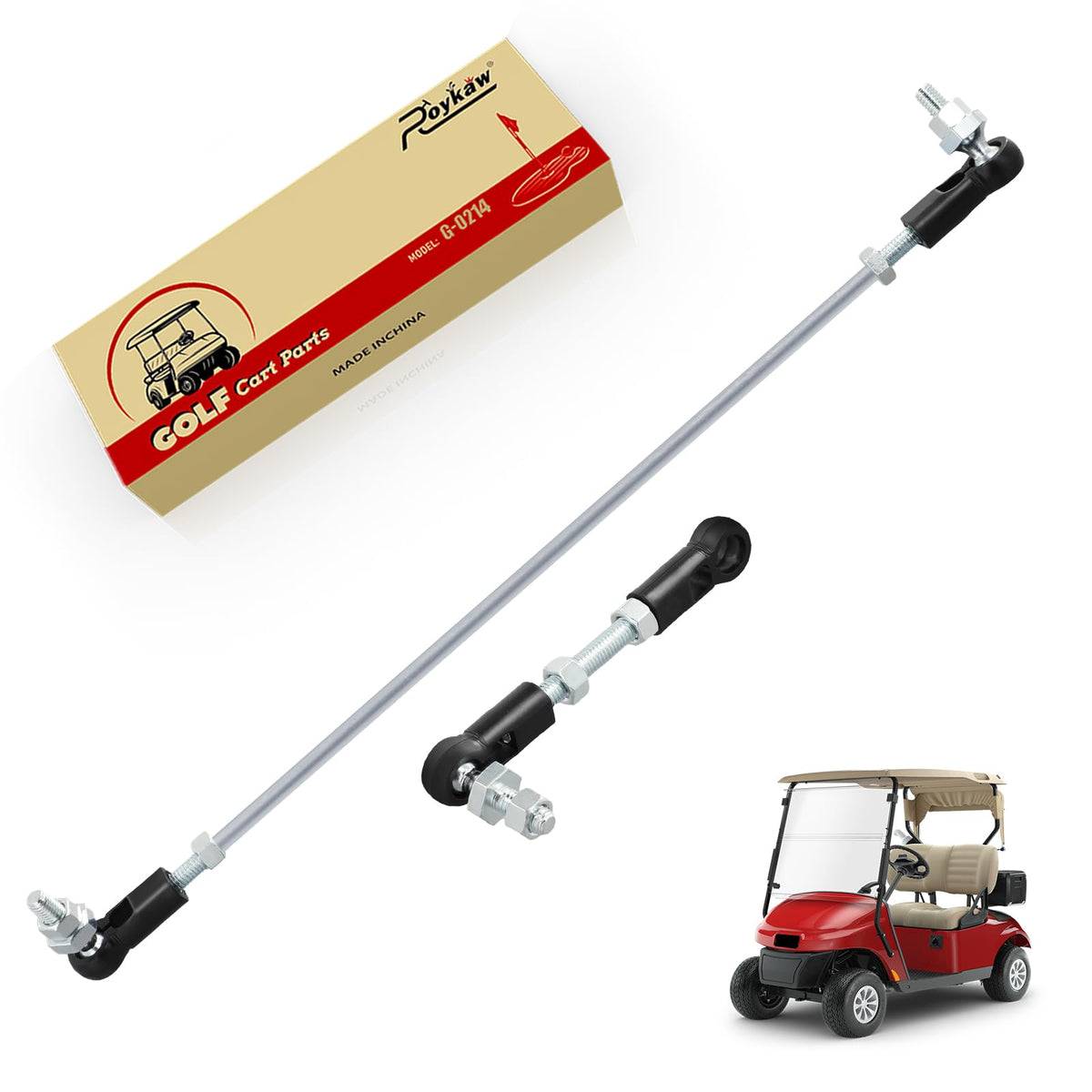 Roykaw golf cart TXT governor linkage rod for EZGO TXT improves throttle response