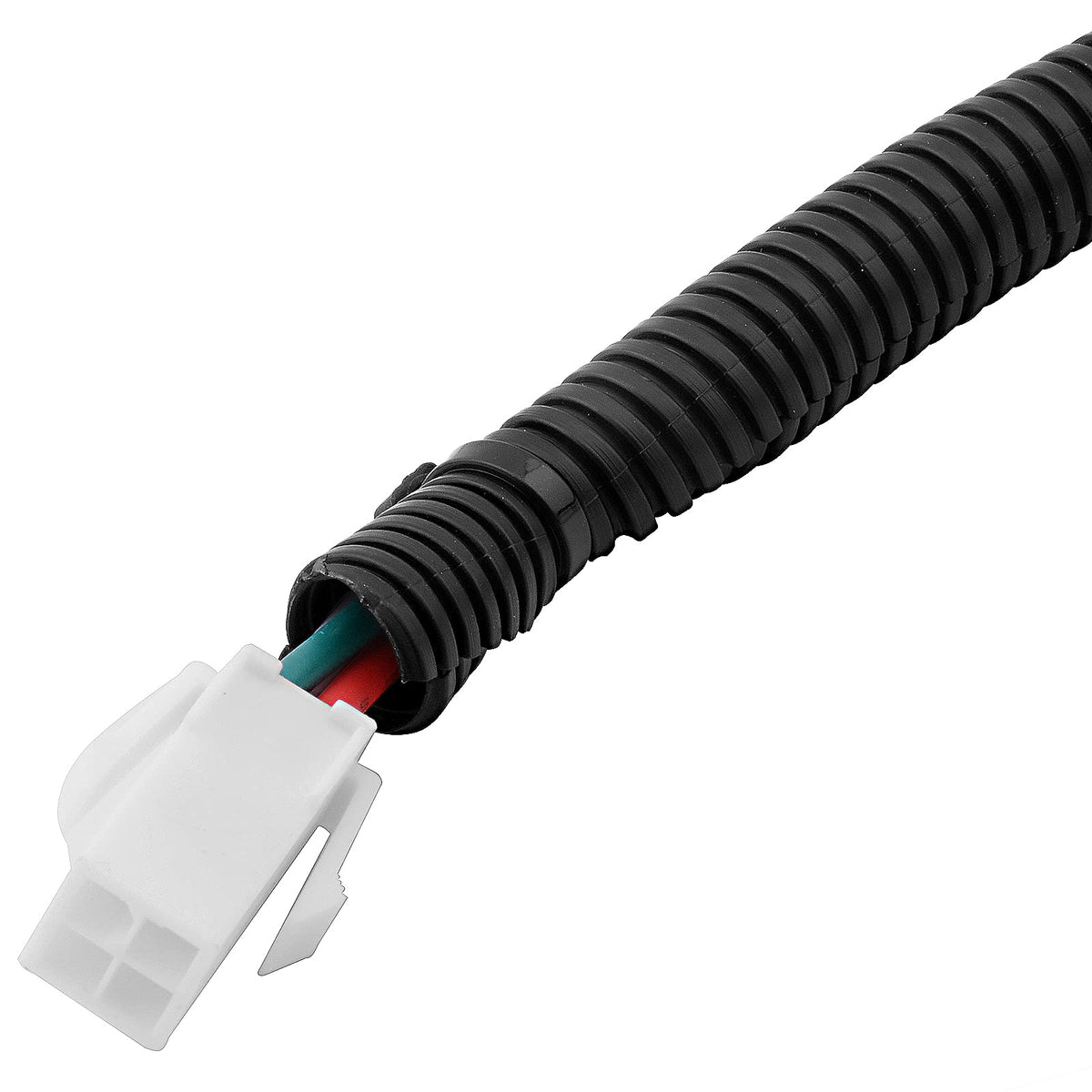 Roykaw wiring layout highlighting organized loom for easy installation on EZGO carts