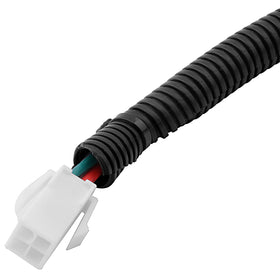Roykaw wiring layout highlighting organized loom for easy installation on EZGO carts