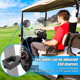 Roykaw portable clip-on design stays in place on bumpy rides.
