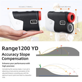 Roykaw rangefinder 7x magnification delivers clear distance readings