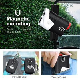 Roykaw rangefinder rechargeable battery extends rounds with many measurements