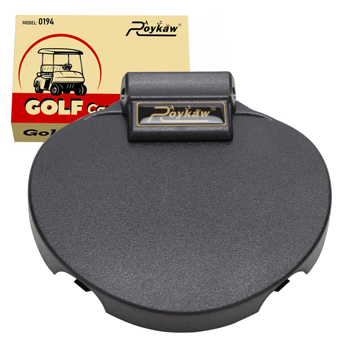 Roykaw golf scorecard holder with clip for secure cart use