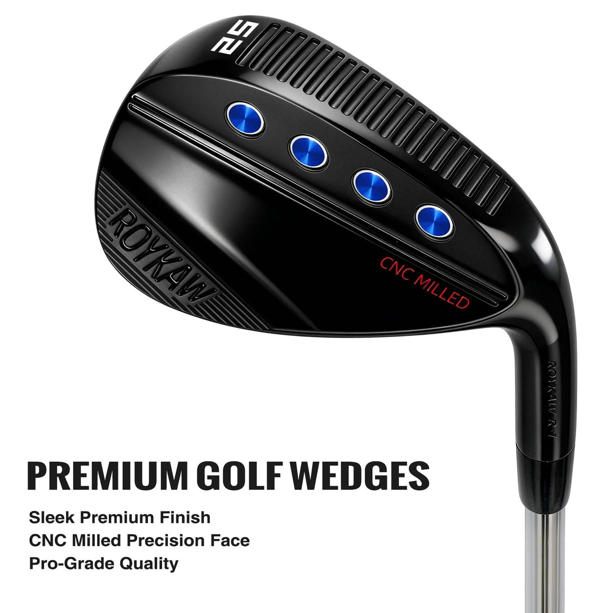 Roykaw golf wedge 60 10-bounce helps high soft pitches from greenside