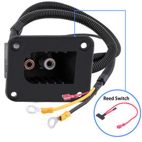 Roykaw harness and reed switch assembly shown for seamless wiring and added safety.