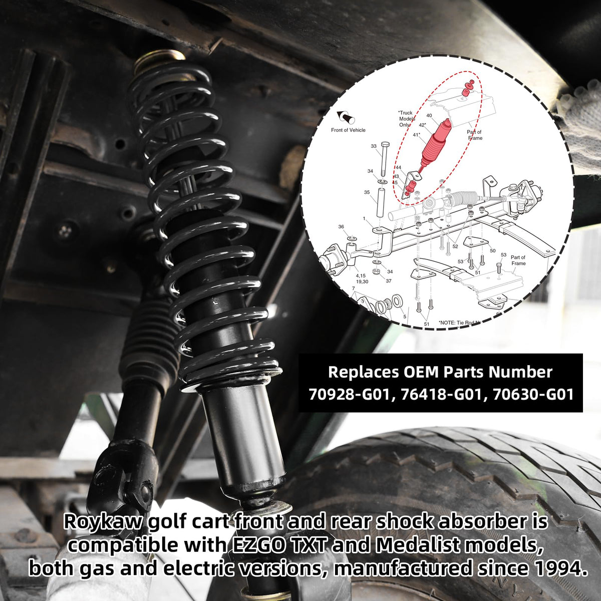 Roykaw heat-resistant shock materials ensure long life